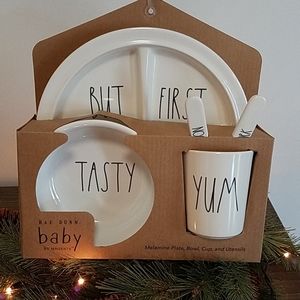Rae Dunn baby melamine set